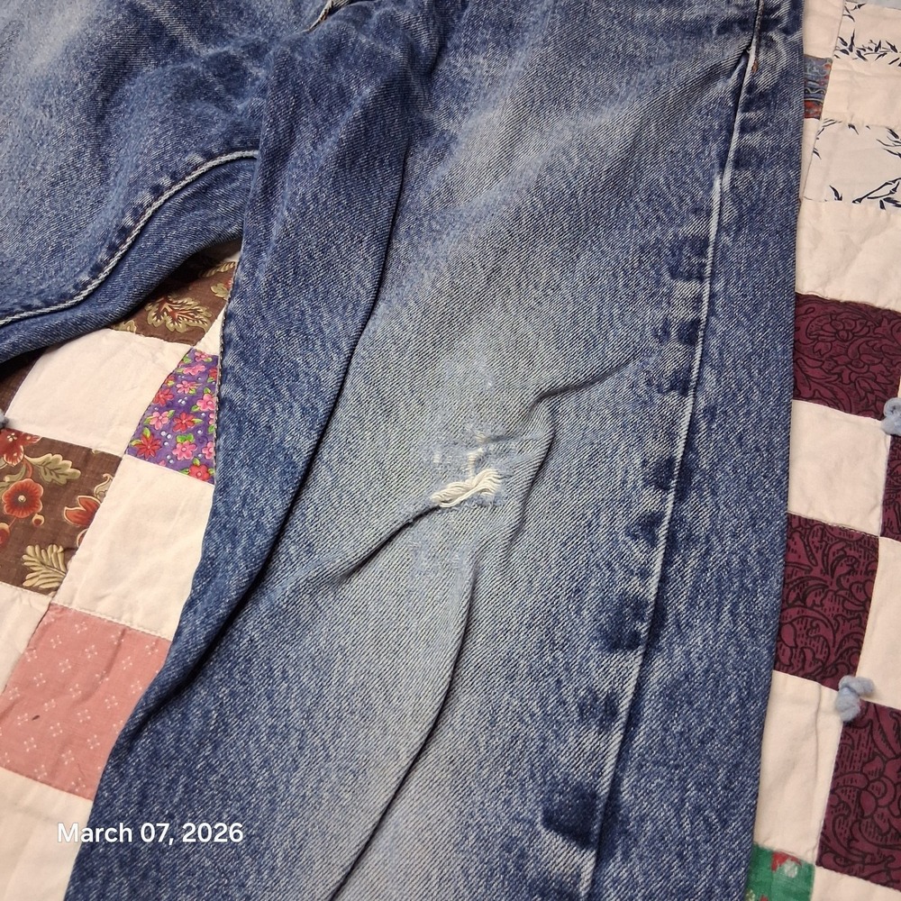 Levi's Men's Bootcut Jeans Blue - Picture 5 of 12